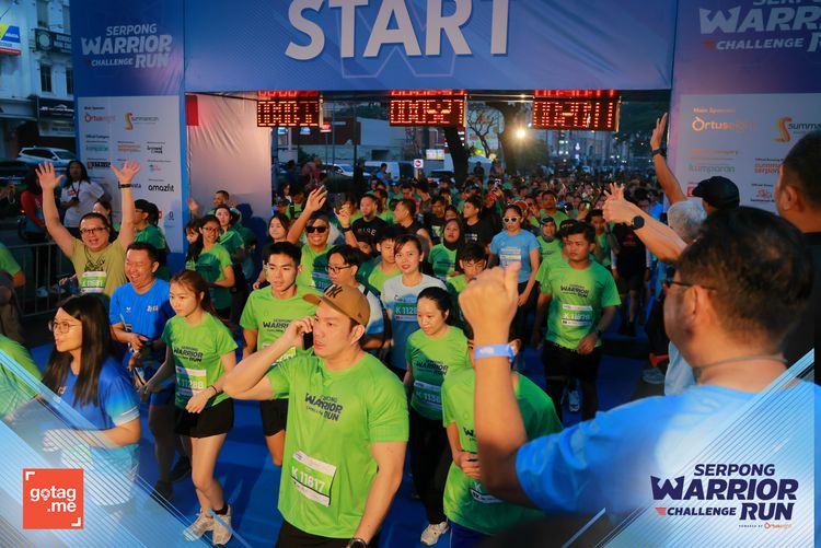 Race photo from SERPONG WARRIOR CHALLENGE RUN