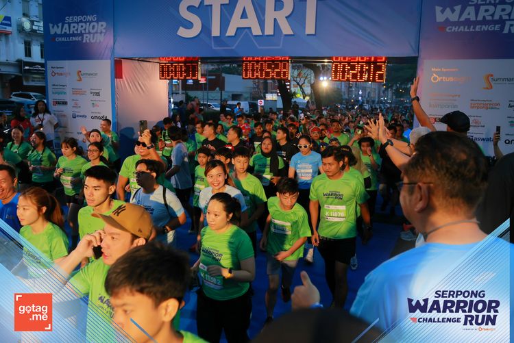 Race photo from SERPONG WARRIOR CHALLENGE RUN