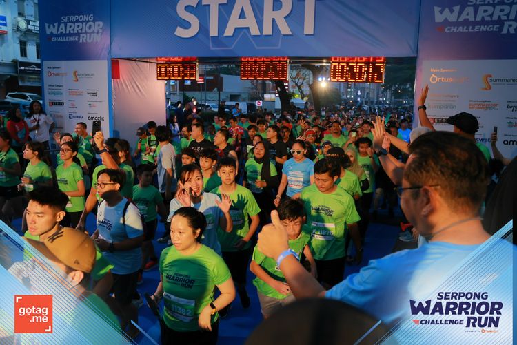 Race photo from SERPONG WARRIOR CHALLENGE RUN
