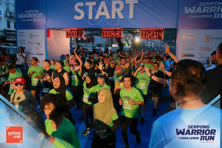 Race photo from SERPONG WARRIOR CHALLENGE RUN
