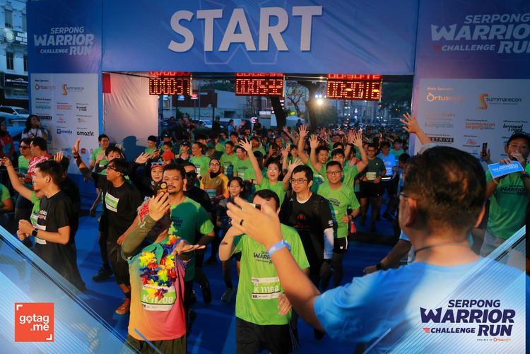Race photo from SERPONG WARRIOR CHALLENGE RUN