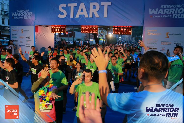 Race photo from SERPONG WARRIOR CHALLENGE RUN