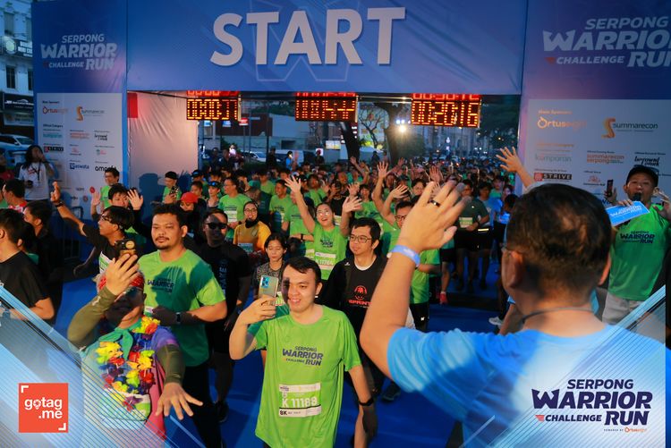 Race photo from SERPONG WARRIOR CHALLENGE RUN
