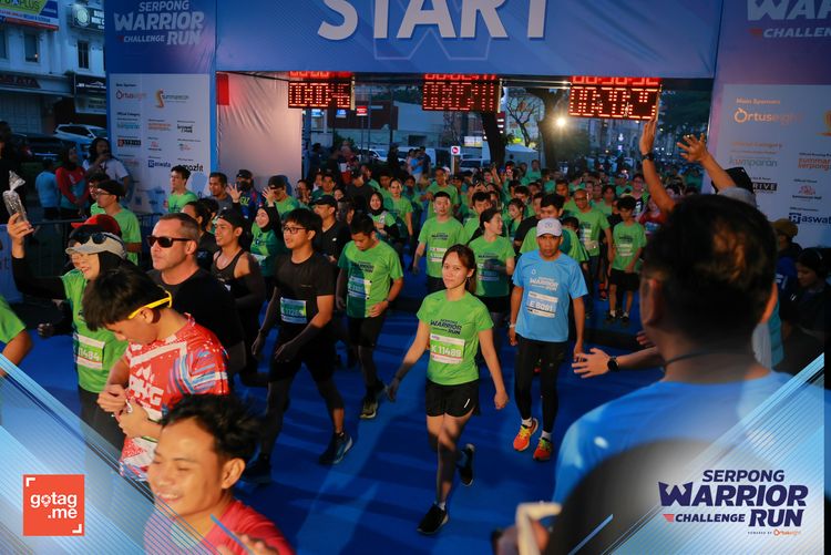 Race photo from SERPONG WARRIOR CHALLENGE RUN