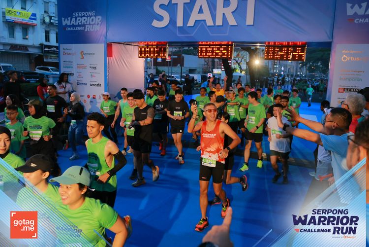 Race photo from SERPONG WARRIOR CHALLENGE RUN