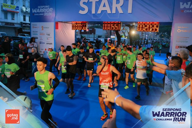 Race photo from SERPONG WARRIOR CHALLENGE RUN
