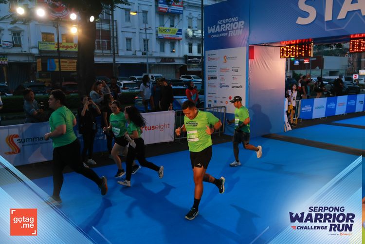 Race photo from SERPONG WARRIOR CHALLENGE RUN