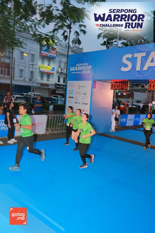 Race photo from SERPONG WARRIOR CHALLENGE RUN
