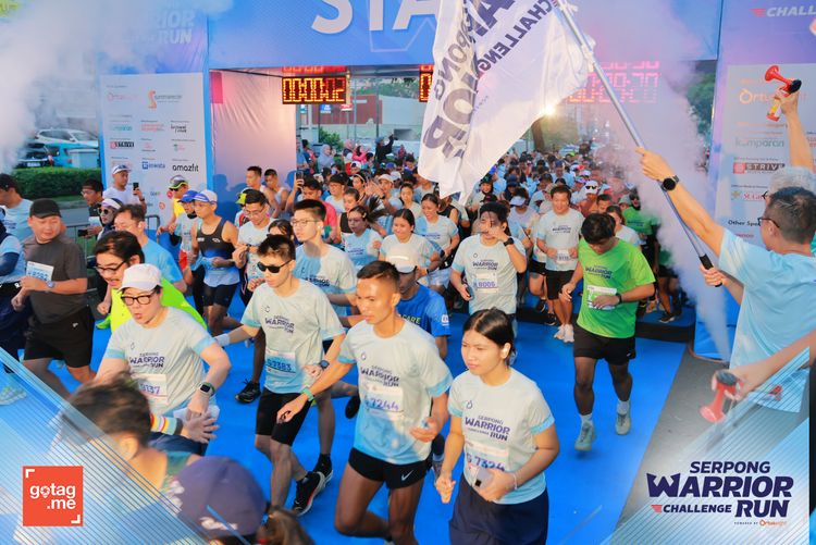 Race photo from SERPONG WARRIOR CHALLENGE RUN