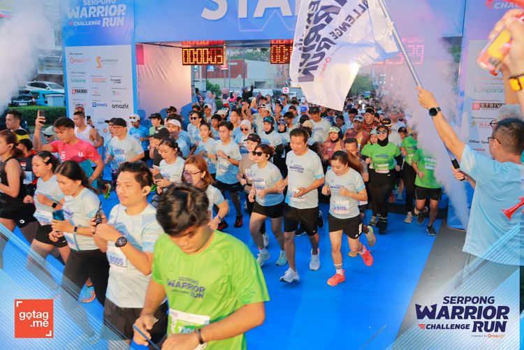 Race photo from SERPONG WARRIOR CHALLENGE RUN
