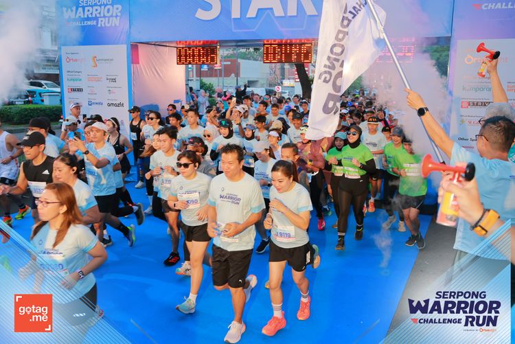 Race photo from SERPONG WARRIOR CHALLENGE RUN