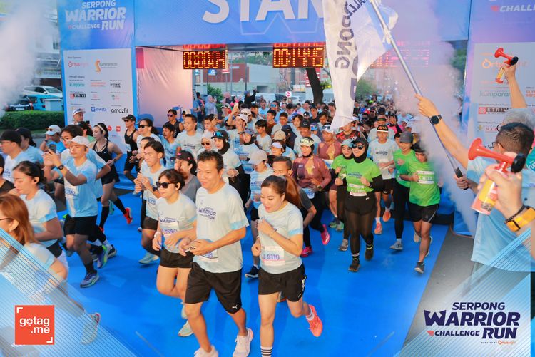 Race photo from SERPONG WARRIOR CHALLENGE RUN