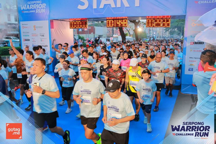Race photo from SERPONG WARRIOR CHALLENGE RUN