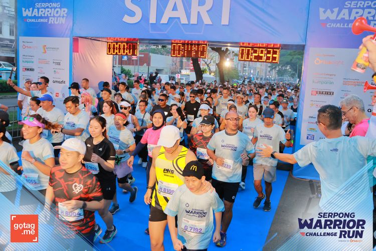 Race photo from SERPONG WARRIOR CHALLENGE RUN