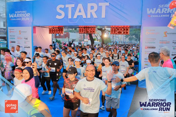 Race photo from SERPONG WARRIOR CHALLENGE RUN