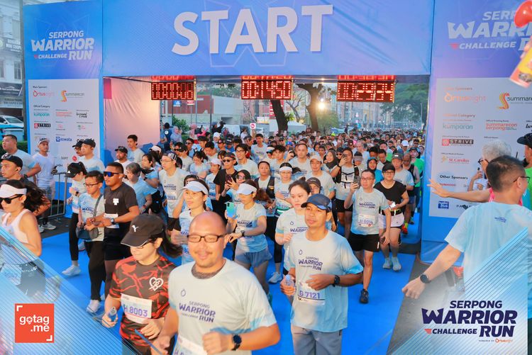 Race photo from SERPONG WARRIOR CHALLENGE RUN