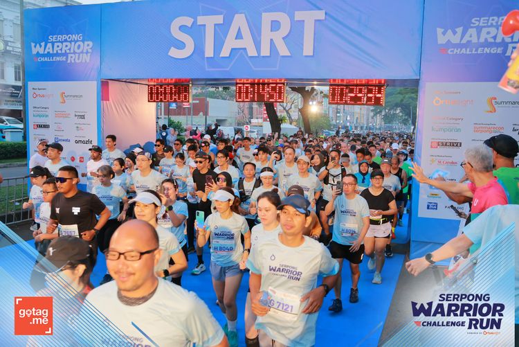Race photo from SERPONG WARRIOR CHALLENGE RUN
