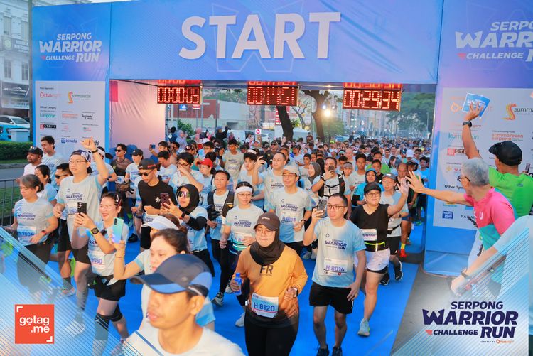 Race photo from SERPONG WARRIOR CHALLENGE RUN