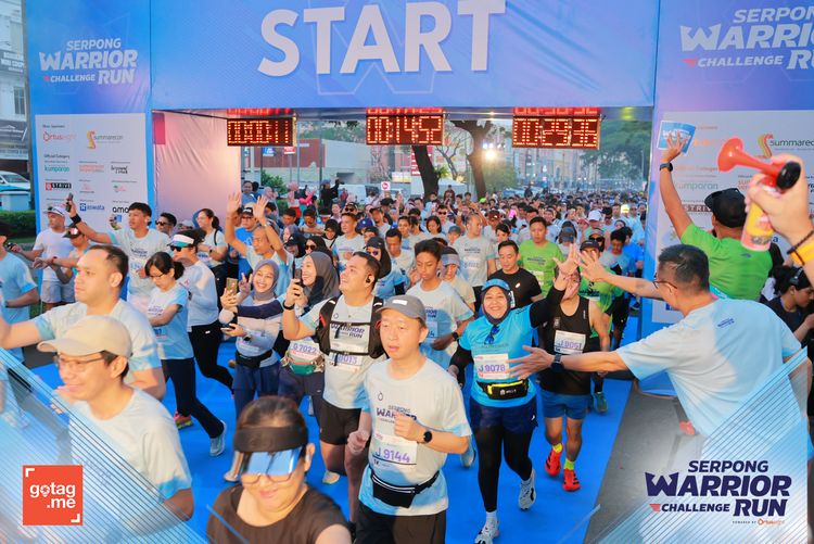 Race photo from SERPONG WARRIOR CHALLENGE RUN
