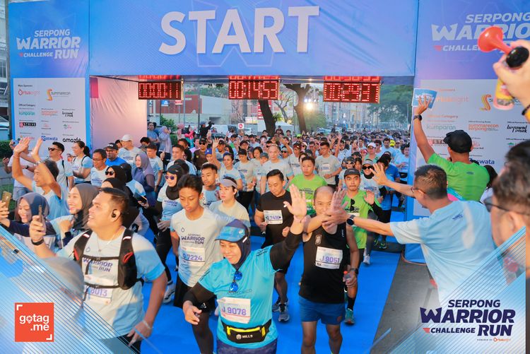 Race photo from SERPONG WARRIOR CHALLENGE RUN