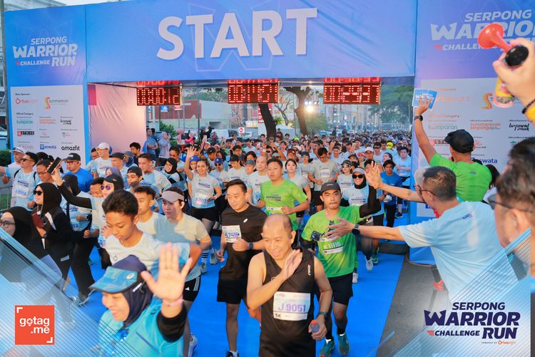 Race photo from SERPONG WARRIOR CHALLENGE RUN