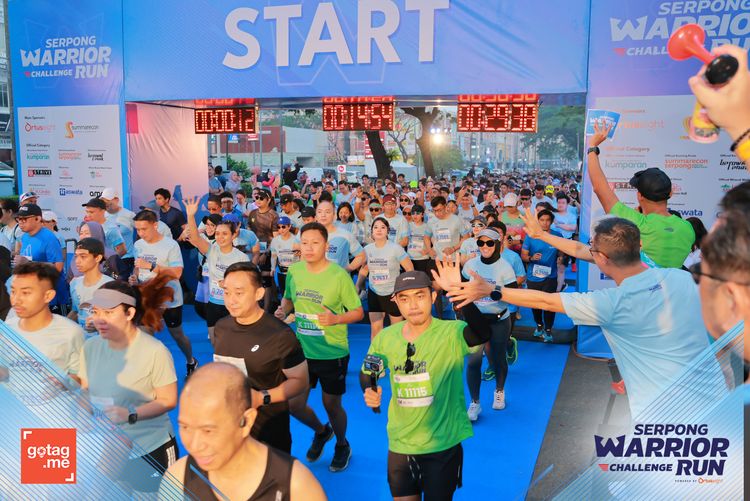 Race photo from SERPONG WARRIOR CHALLENGE RUN