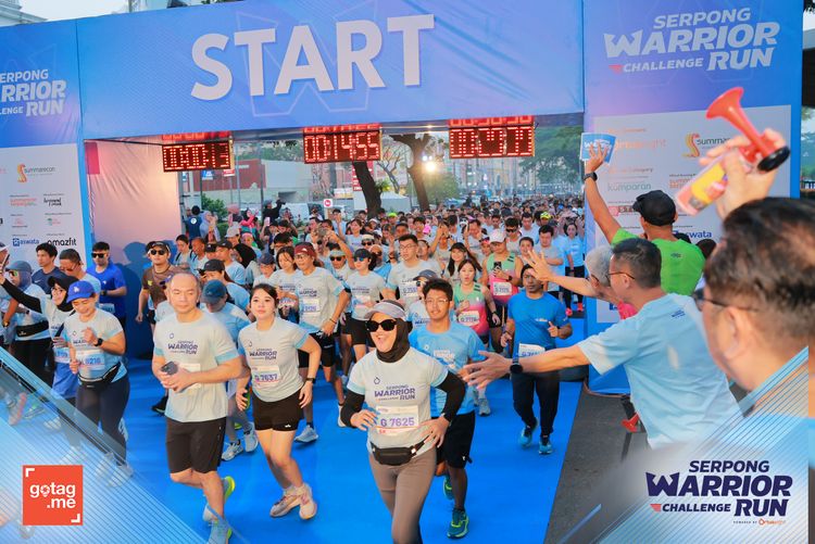 Race photo from SERPONG WARRIOR CHALLENGE RUN