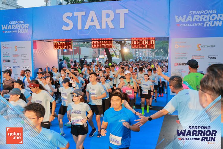 Race photo from SERPONG WARRIOR CHALLENGE RUN