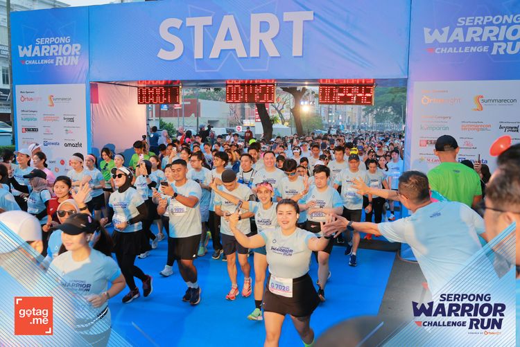 Race photo from SERPONG WARRIOR CHALLENGE RUN