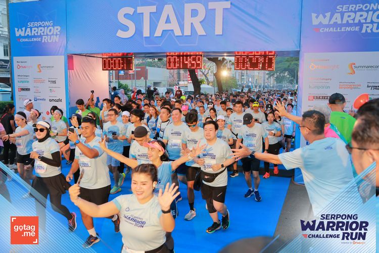 Race photo from SERPONG WARRIOR CHALLENGE RUN