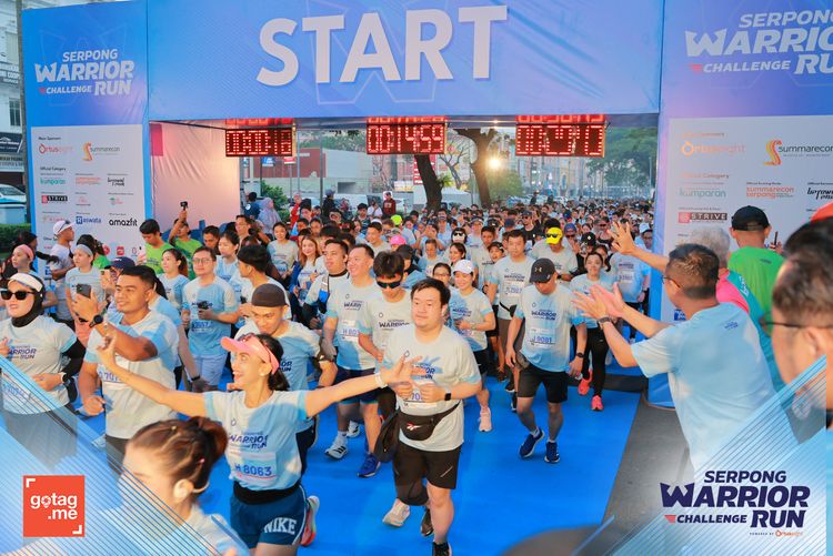 Race photo from SERPONG WARRIOR CHALLENGE RUN
