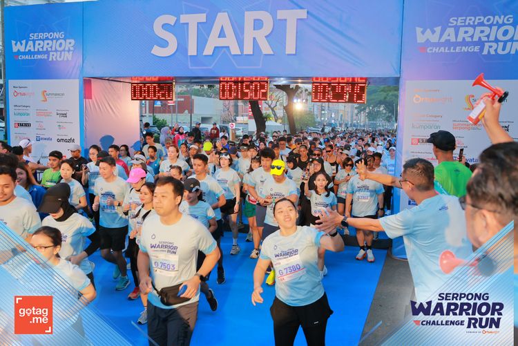 Race photo from SERPONG WARRIOR CHALLENGE RUN