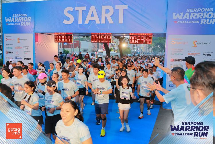 Race photo from SERPONG WARRIOR CHALLENGE RUN