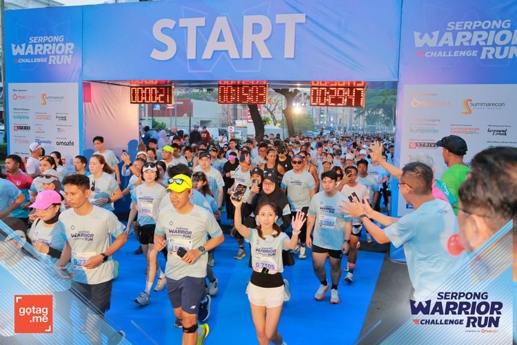 Race photo from SERPONG WARRIOR CHALLENGE RUN