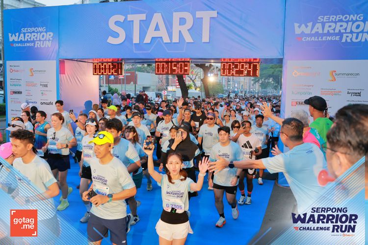 Race photo from SERPONG WARRIOR CHALLENGE RUN