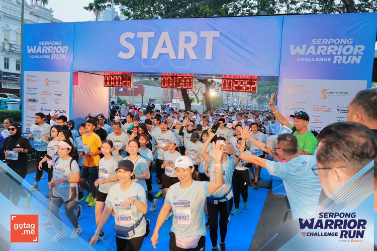 Race photo from SERPONG WARRIOR CHALLENGE RUN