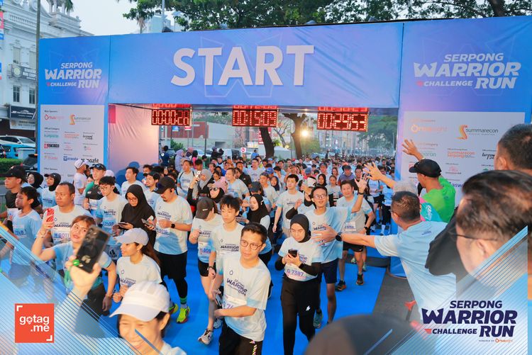 Race photo from SERPONG WARRIOR CHALLENGE RUN