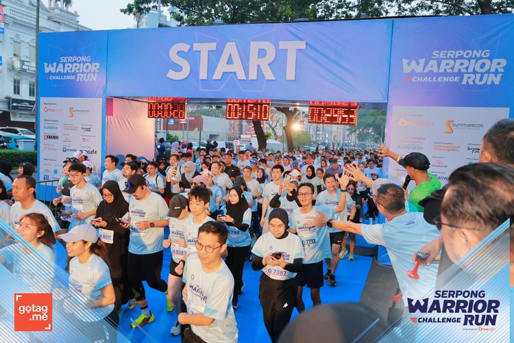 Race photo from SERPONG WARRIOR CHALLENGE RUN