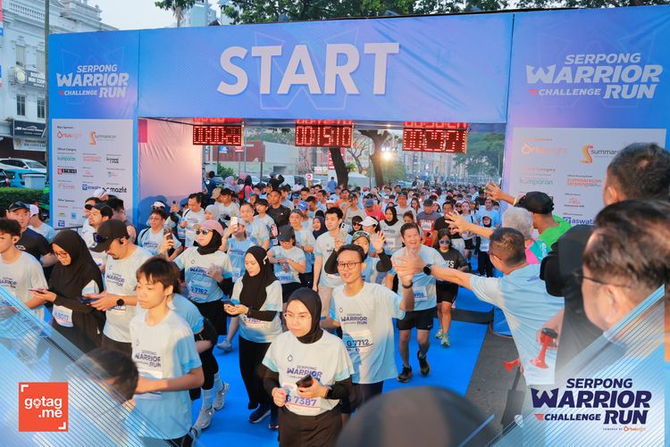 Race photo from SERPONG WARRIOR CHALLENGE RUN