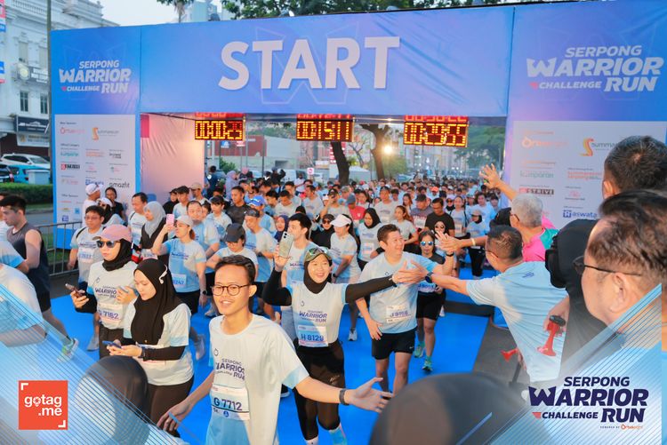 Race photo from SERPONG WARRIOR CHALLENGE RUN