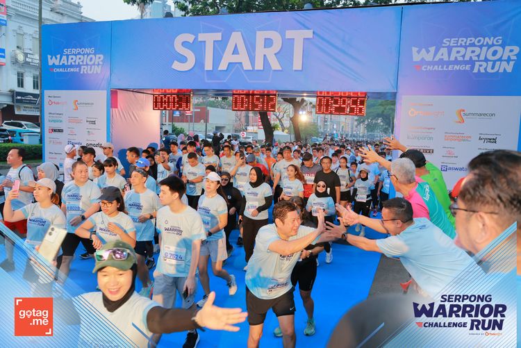 Race photo from SERPONG WARRIOR CHALLENGE RUN
