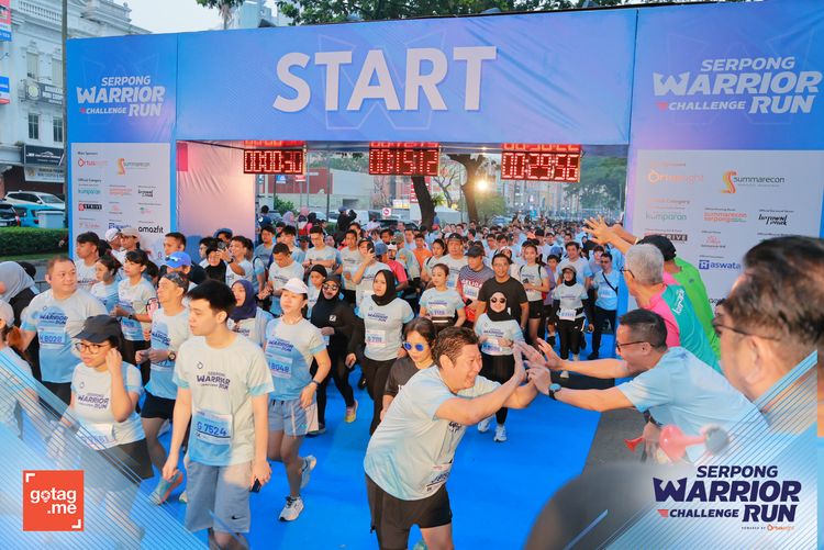 Race photo from SERPONG WARRIOR CHALLENGE RUN