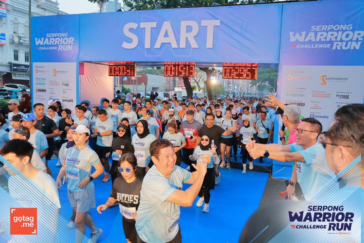 Race photo from SERPONG WARRIOR CHALLENGE RUN