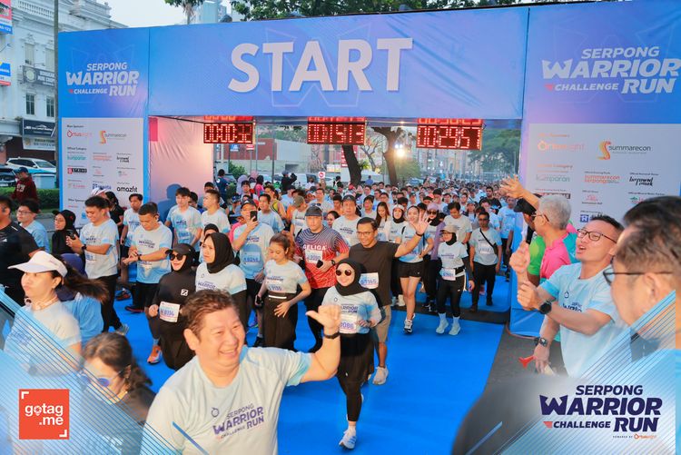 Race photo from SERPONG WARRIOR CHALLENGE RUN