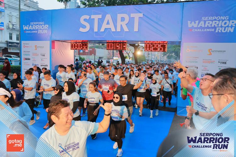 Race photo from SERPONG WARRIOR CHALLENGE RUN