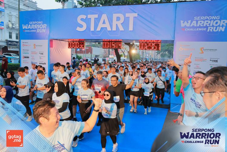 Race photo from SERPONG WARRIOR CHALLENGE RUN