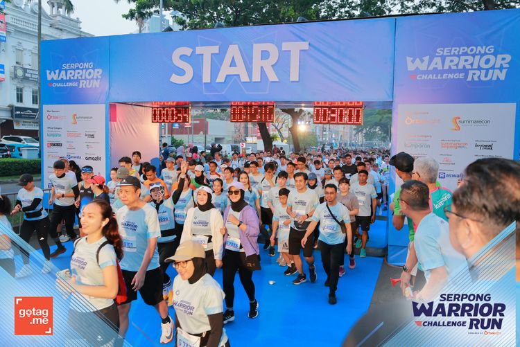 Race photo from SERPONG WARRIOR CHALLENGE RUN