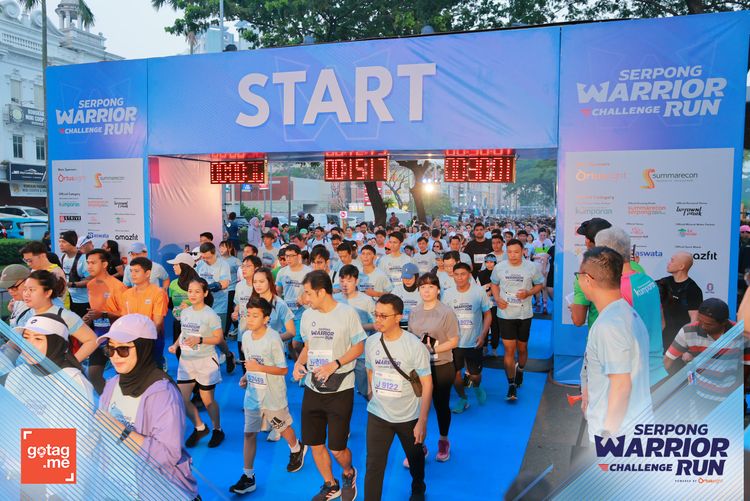 Race photo from SERPONG WARRIOR CHALLENGE RUN