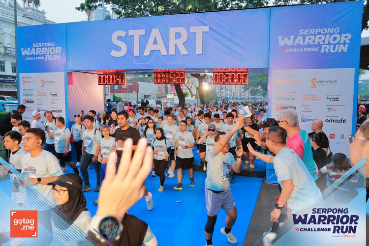Race photo from SERPONG WARRIOR CHALLENGE RUN