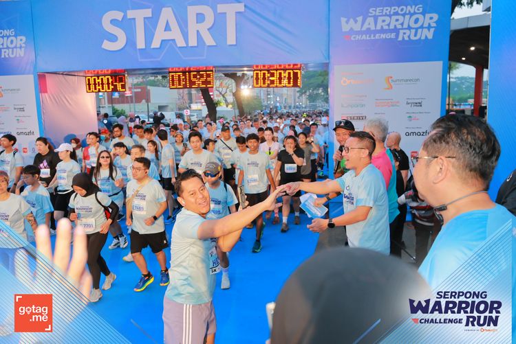 Race photo from SERPONG WARRIOR CHALLENGE RUN